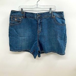 L.A. Blues Jean Shorts, Size 22, Great Condition
